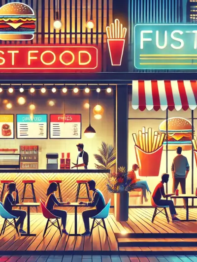 Restaurants, fast foods and dining's